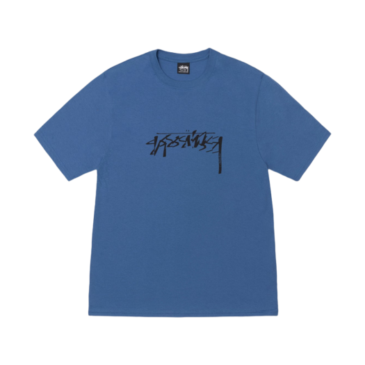 Stussy Sliced T-Shirt Blue