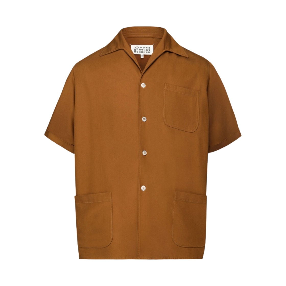 新品 44 マルジェラ 22aw オープンカラーパジャマシャツ 17896 메종