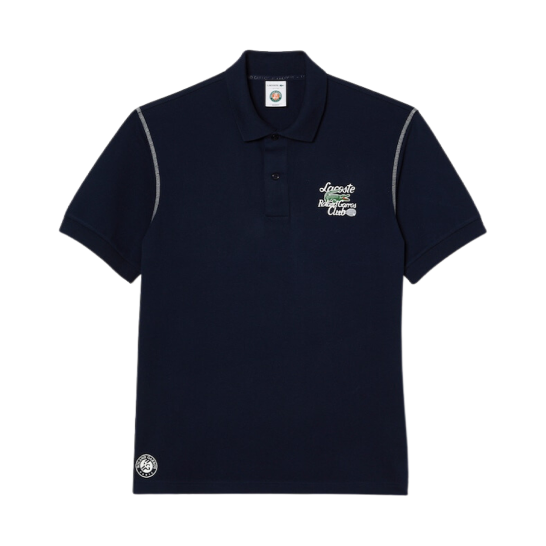 라코스테 롤랑 가로스 스페셜 폴로 네이비 블루(Lacoste Roland Garros Special Polo Navy Blue) - 1