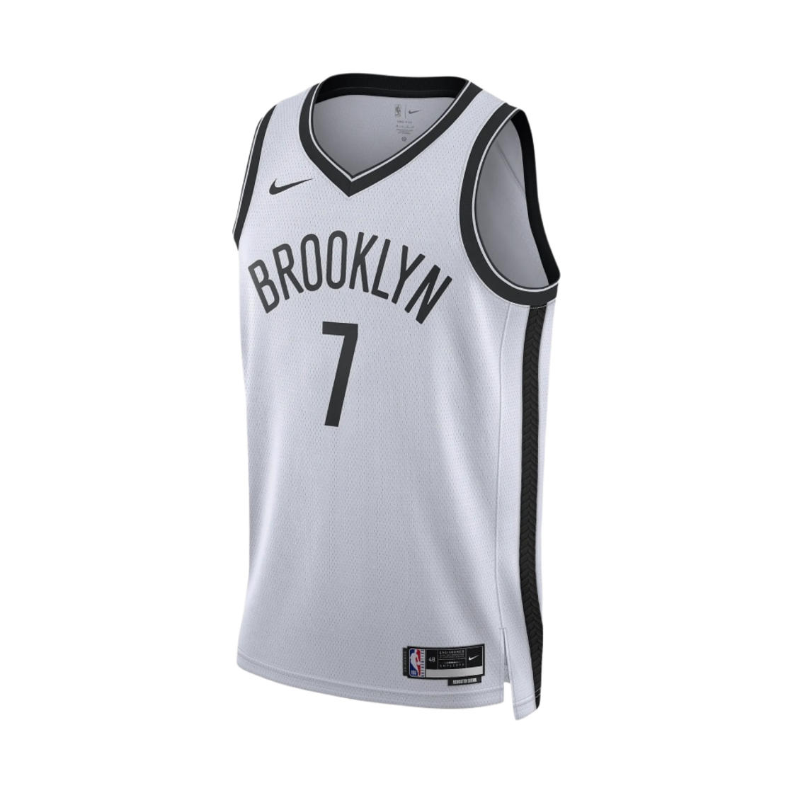 나이키 케빈 듀란트 브루클린 네츠 어소시에이션 에디션 2022/23 NBA 스윙맨 저지 화이트(Nike Kevin Durant Brooklyn Nets Association Edition 2022/23 NBA Swingman Jersey White)