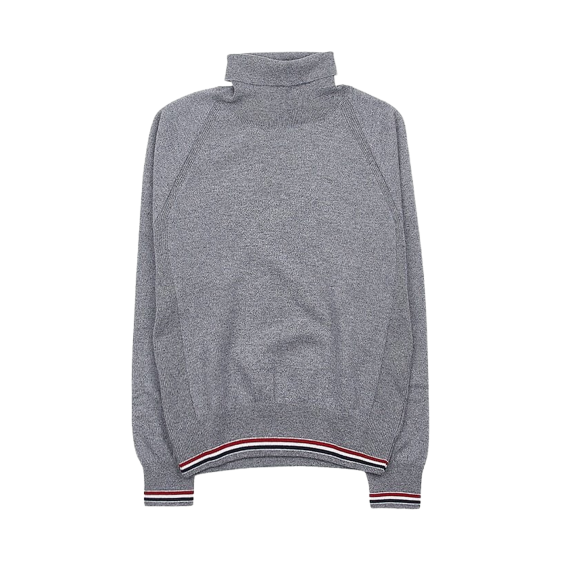 MKA484A-Y2001-055 Thom Browne Cashmere Turtleneck Light Grey