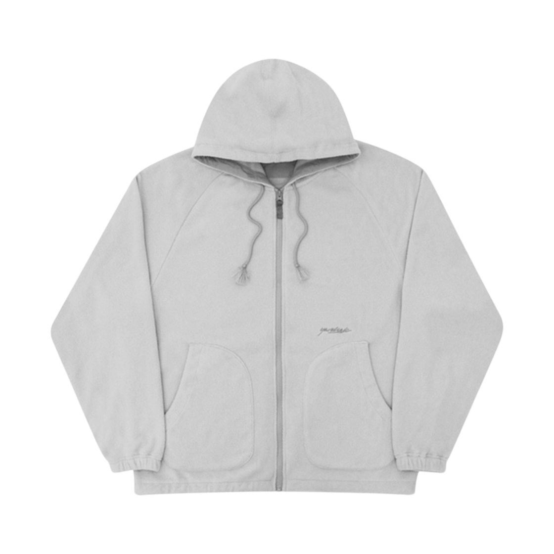 P000BGBF Yardsale Fleece Zip Hood Silver