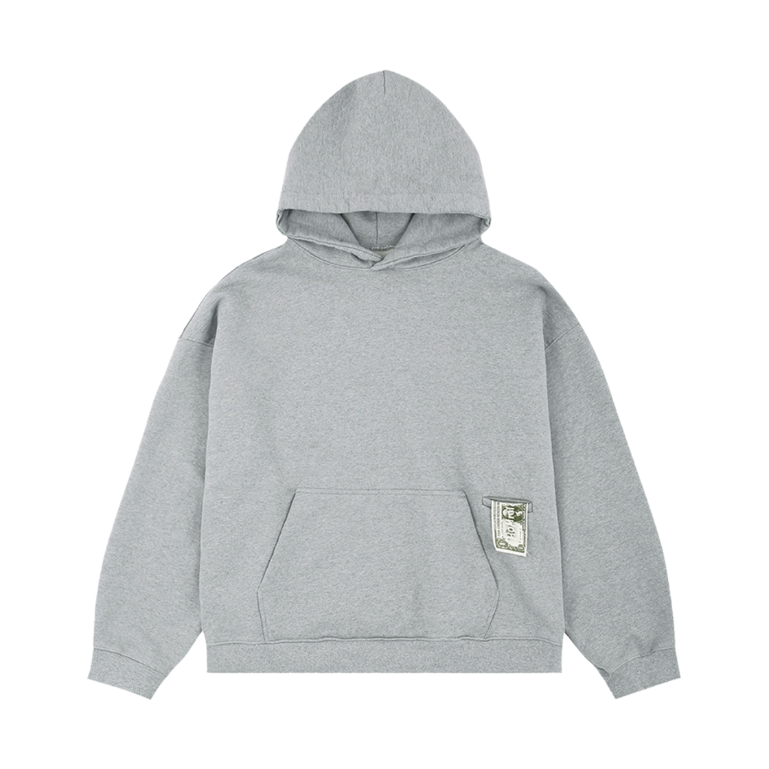 홈리스 빌포켓 헤비 후디 그레이(Hommless Bill Pocket Heavy Hoodie Grey)