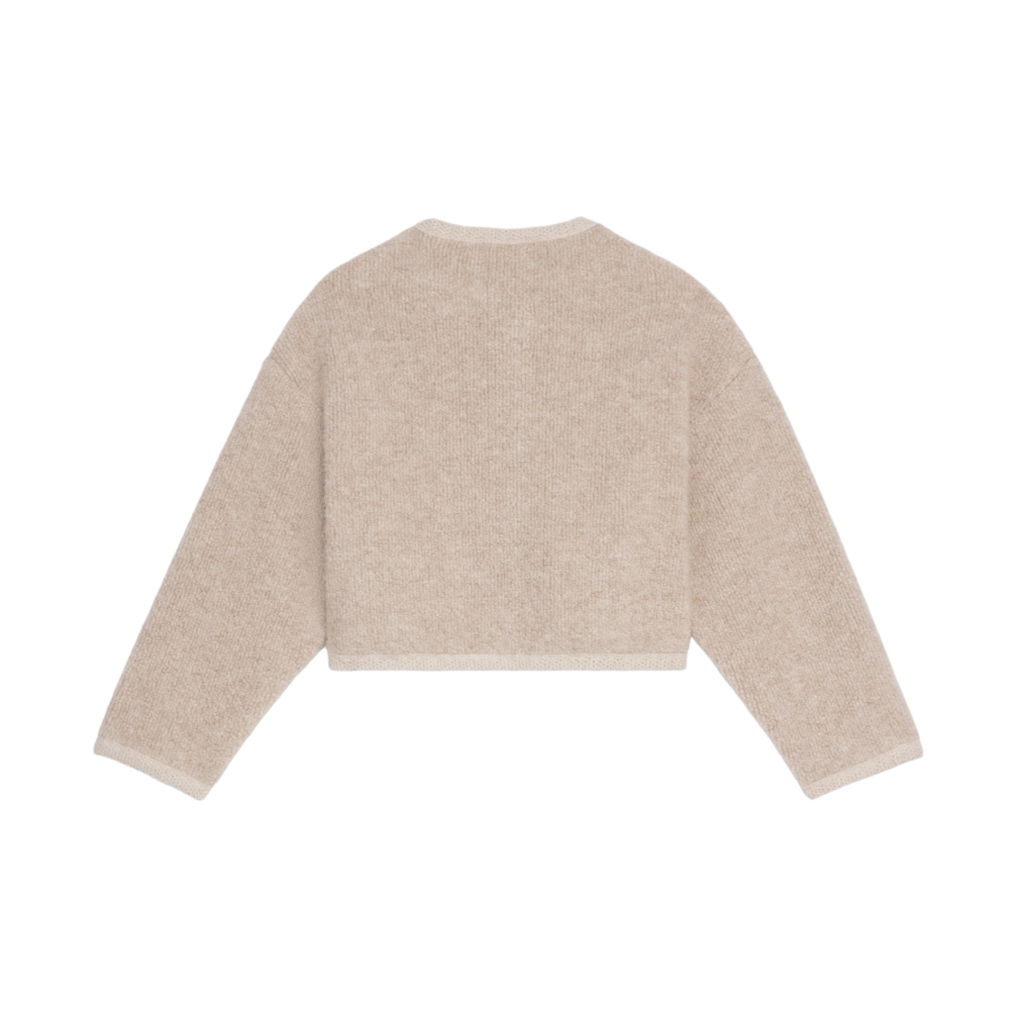 셀린느 알파카 울 가디건 자켓 오트밀(Celine Cardigan Jacket in Alpaca Wool Oatmeal) - 2