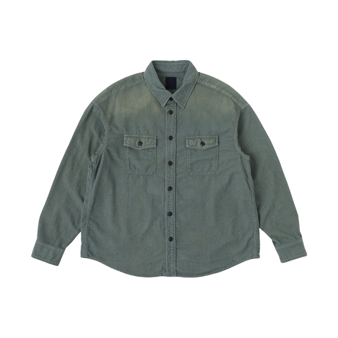 비즈빔 럼버 롱슬리브 크래쉬 그린 - 23SS(Visvim Lumber L/S Crash Green - 23SS) - 1
