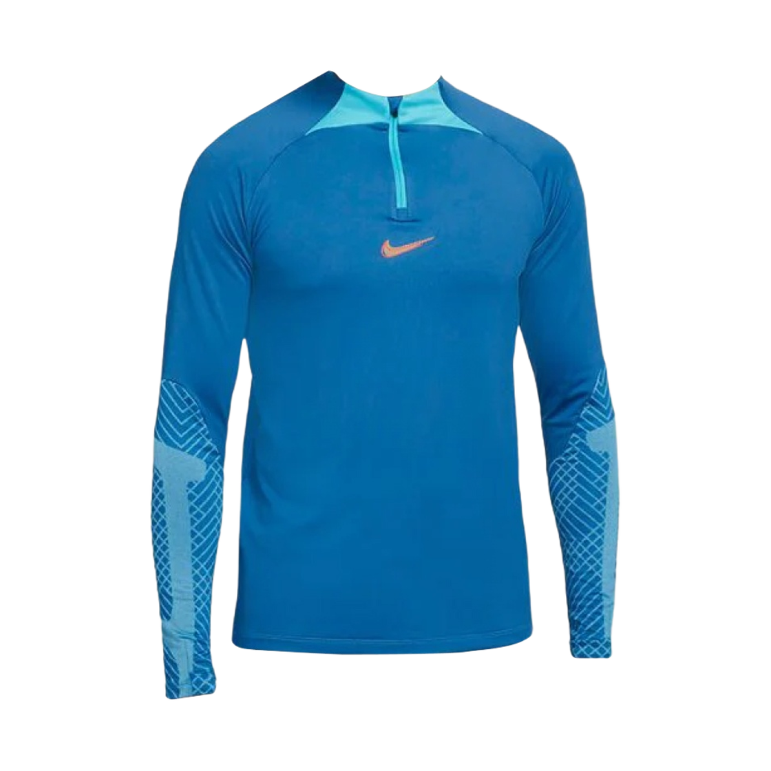 나이키 드라이핏 스트라이크 사커 드릴 탑 다크 마리나 블루 - 아시아(Nike Dri-Fit Strike Soccer Drill Top Dark Marina Blue - Asia) - 1