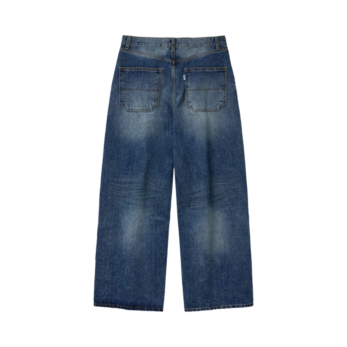 해칭룸 플레어 버튼 진 워시드 블루(Hatchingroom Flare Button Jeans Washed Blue) - 2