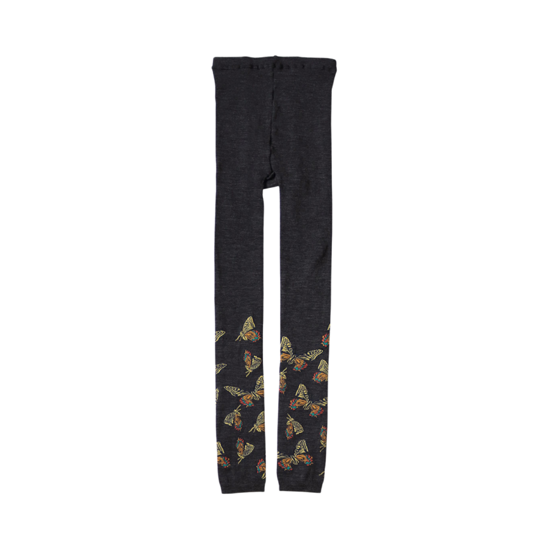 캐피탈 200 스트랜드 울 버터플라이 레깅스 블랙