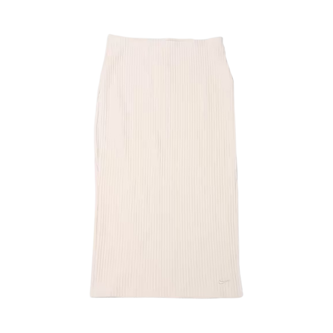 FQ1637-104 (W) Nike Sportswear Chill Knit Slim Ribbed Midi Skirt Light Orewood Brown - Asia
