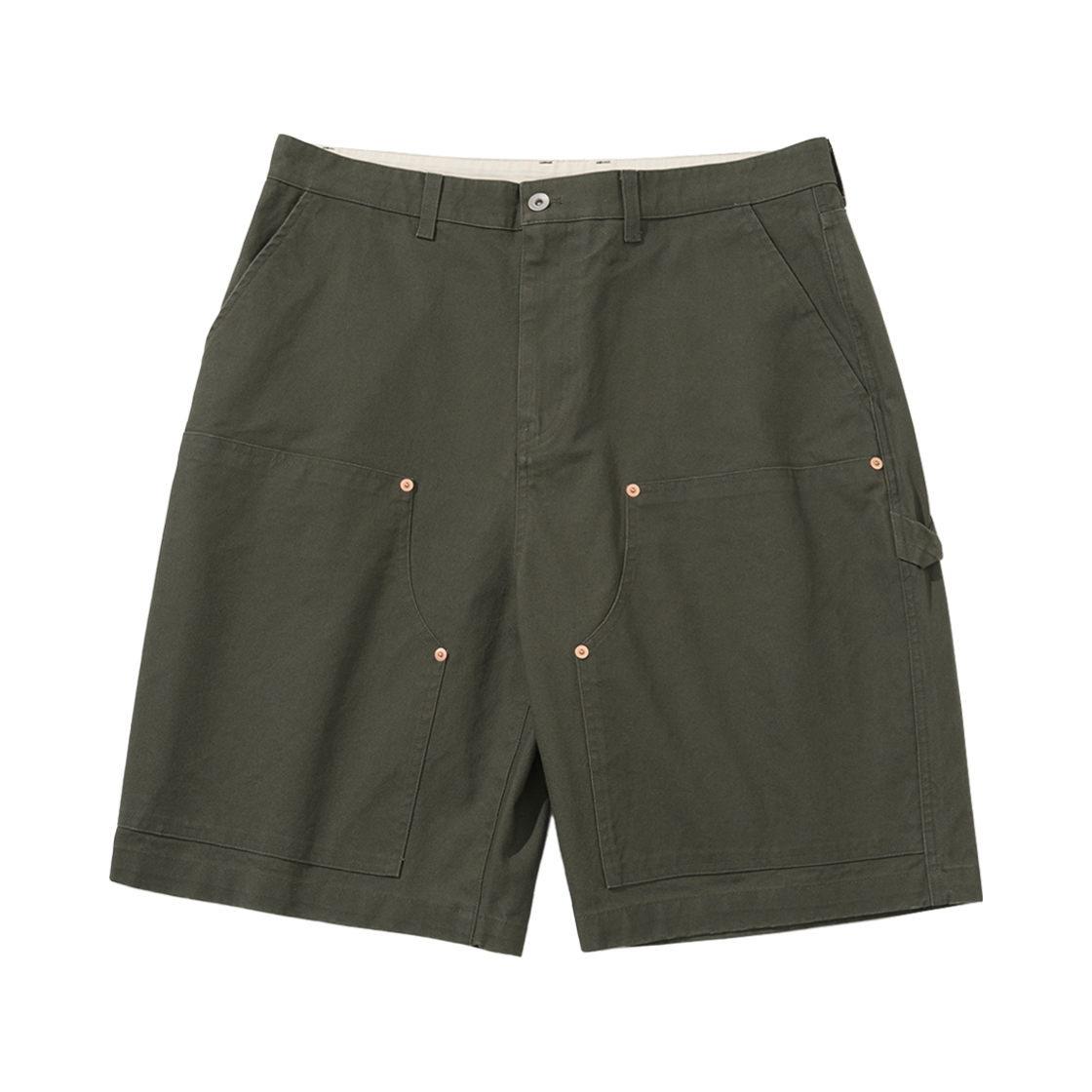 UB2534PT047MOL Uniform Bridge Double Knee Short Pants Olive