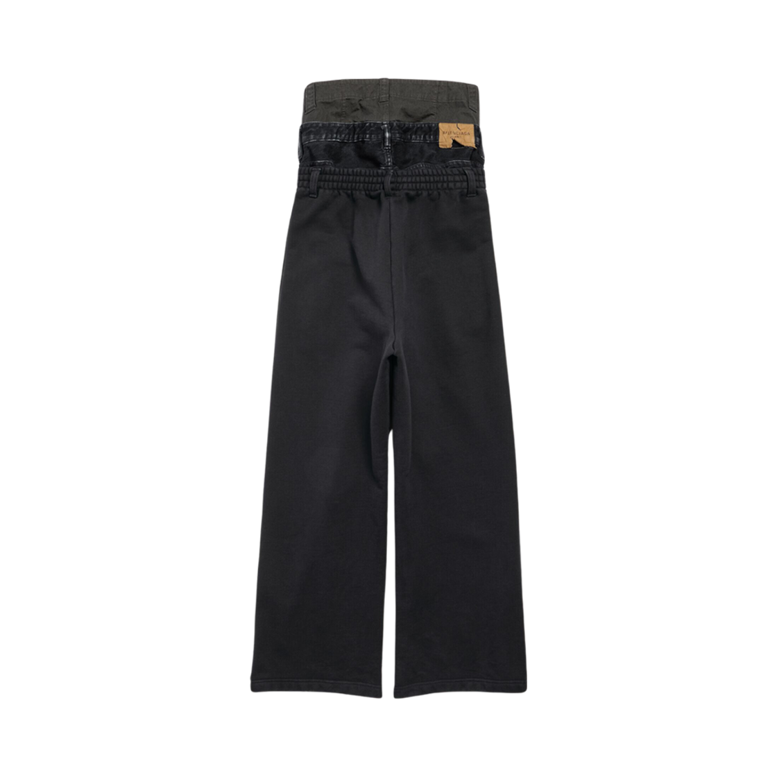 발렌시아가 레이어드 조깅 팬츠 블랙(Balenciaga Layered Jogging Pants Black) - 2