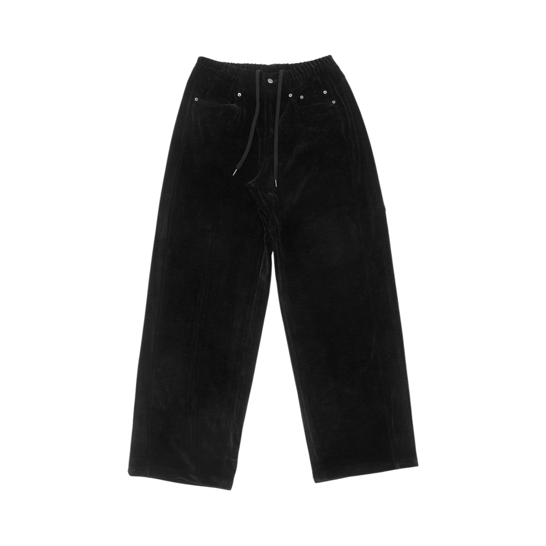 알렌느 드로우스트링 벨루아 팬츠 블랙