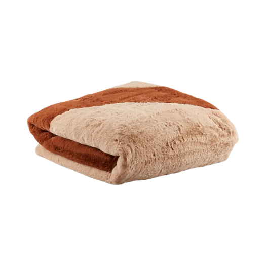 Nike NSW Faux Fur Blanket Hemp Pecan
