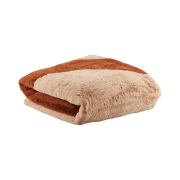 Nike NSW Faux Fur Blanket Hemp Pecan