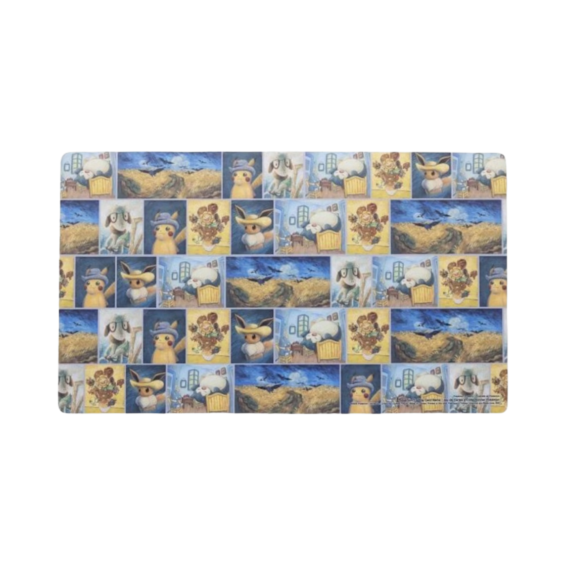 - Pokemon Center x Van Gogh Museum Pokemon Inspired by Paintings Playmat