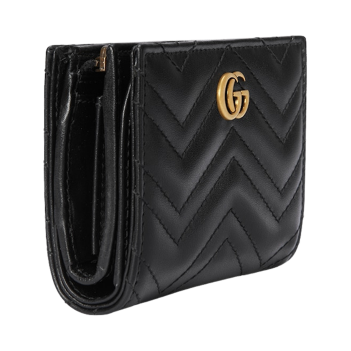 구찌 GG 마몽 지갑 블랙(Gucci GG Marmont Wallet Black) - 2