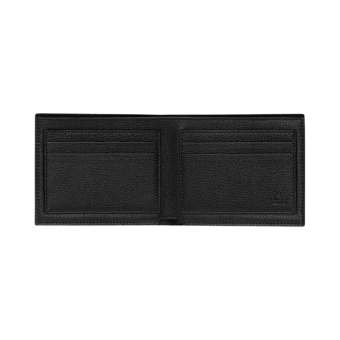 구찌 엠보스 구찌 로고 지갑 블랙(Gucci Wallet with Embossed Gucci Logo Black) - 2