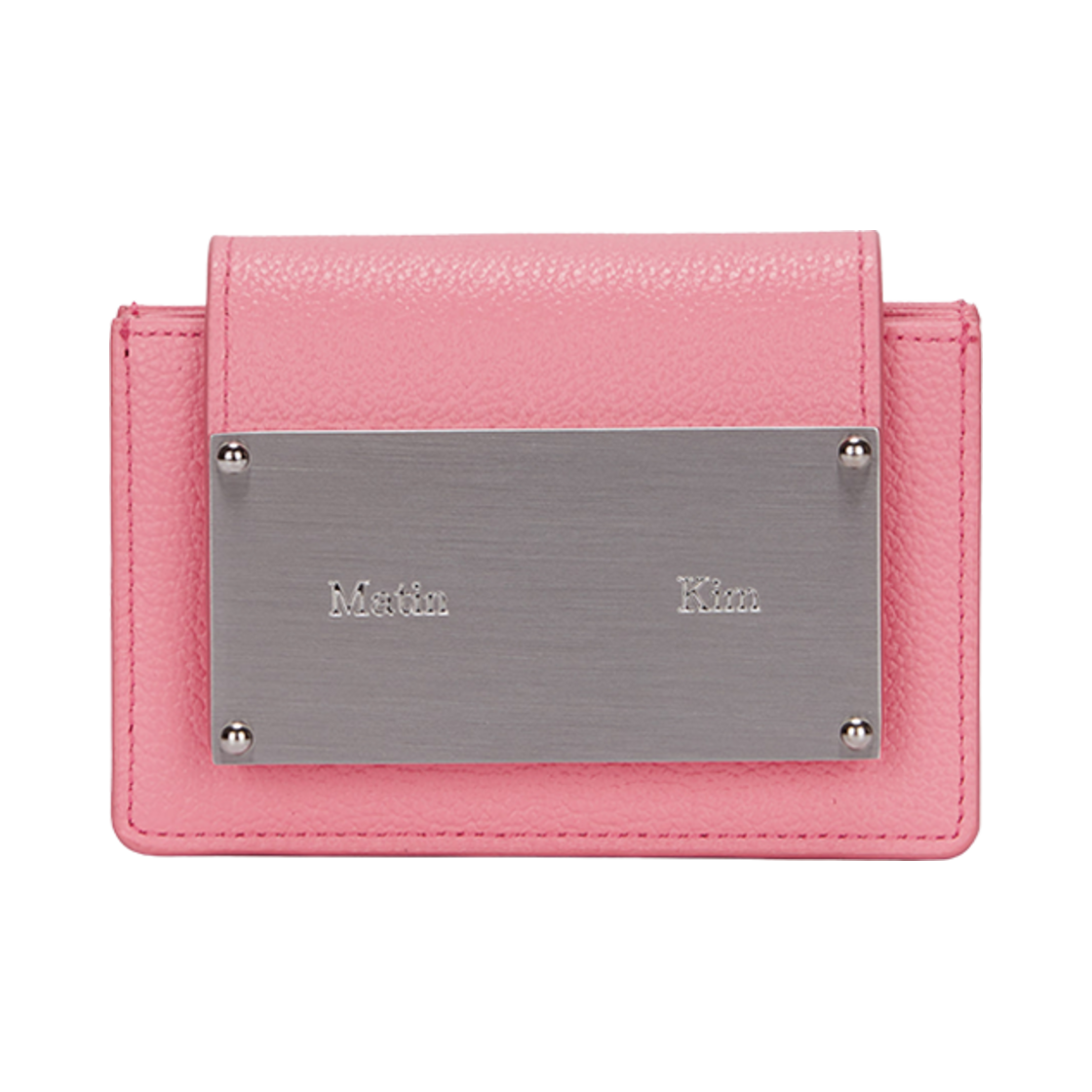 마뗑킴 아코디언 지갑 핑크(Matin Kim Accordion Wallet Pink)