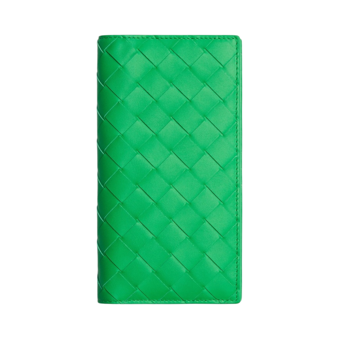 보테가 베네타 슬림 인트레치아토 장지갑 패러킷(Bottega Veneta Slim Intrecciato Long Wallet Parakeet) - 1