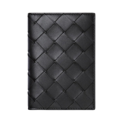 Bottega Veneta Flap Card Case Black