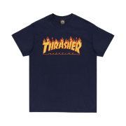 Thrasher Flame T-Shirts Navy