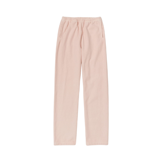Auralee Super Milled Sweat Pants Light Pink