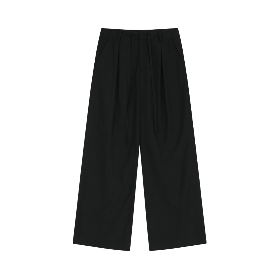 252-2603-01 VIS A VIS Tencel Linen Pants Black
