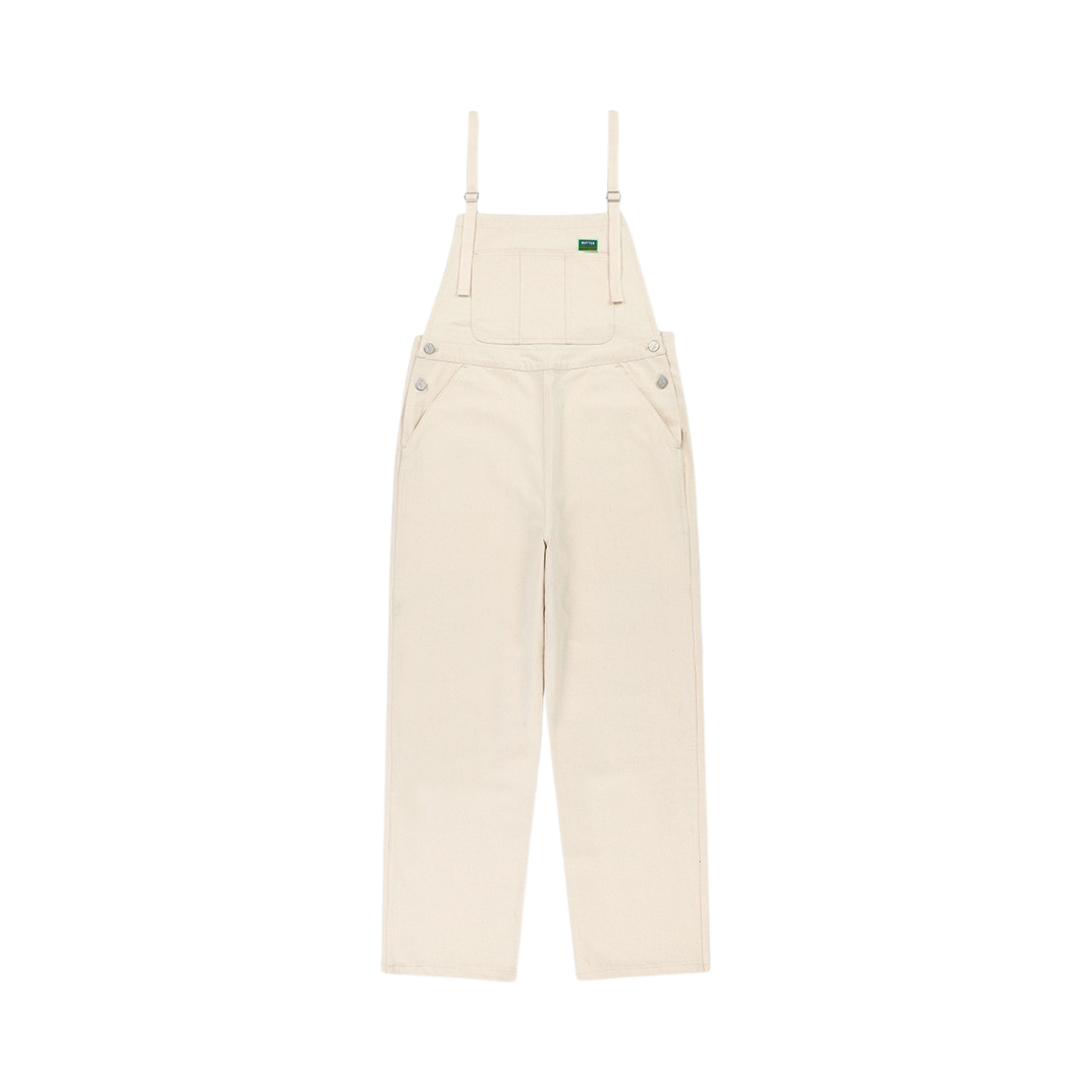 그린버터 테디스 코튼 오버롤 팬츠 엘 베이지(Greenbutter Teddys Cotton Overall pants L/Beige)