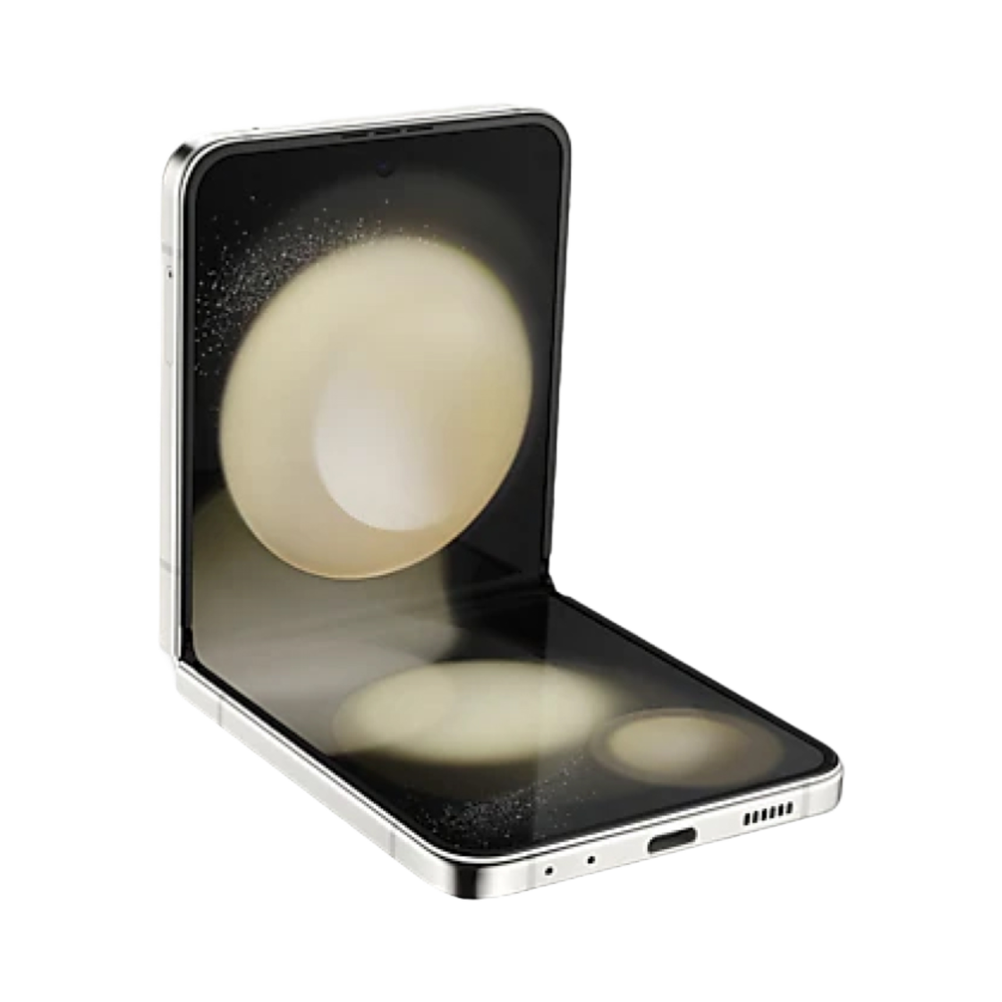 [B등급] 리퍼비시 갤럭시 Z 플립 5 256기가 크림([B등급] Refurbished Galaxy Z Flip 5 256GB Cream)