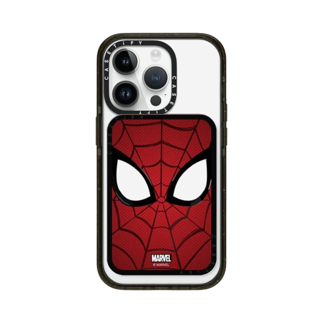 케이스티파이 x 마블 스파이더맨 맥세이프 스내피 카드홀더 스탠드 블랙(Casetify x Marvel Spider-Man Magasafe Snappy Cardholder Stand Black) - 2