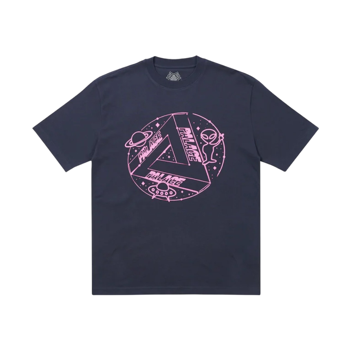 - Palace Space Cadet T-Shirt Navy - 22SS
