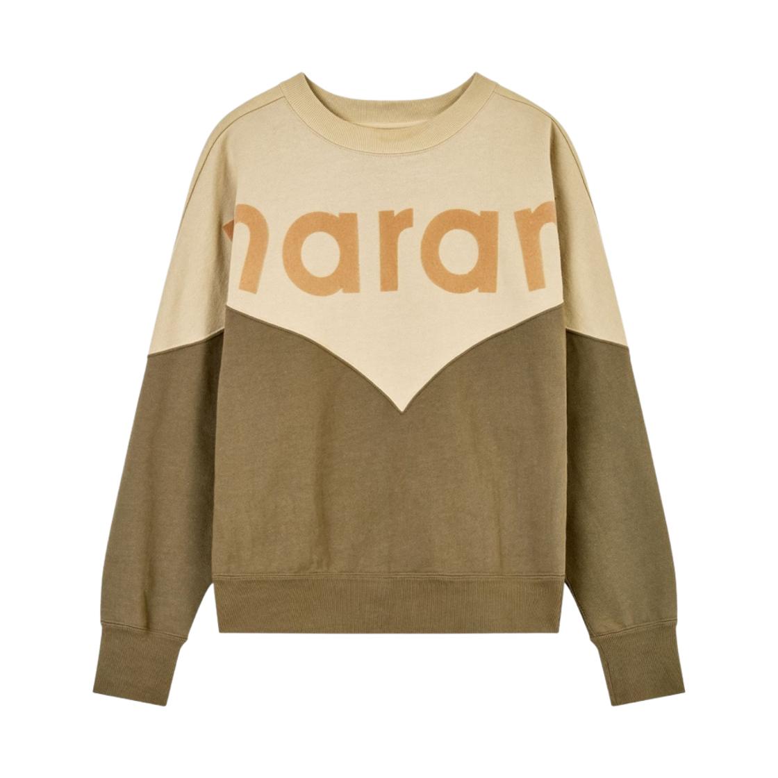 (W) 이자벨 마랑 휴스턴 스웨트셔츠 카키 - 22FW((W) Isabel Marant Houston Sweatshirt Khaki - 22FW) - 1