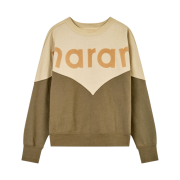 (W) Isabel Marant Houston Sweatshirt Khaki - 22FW