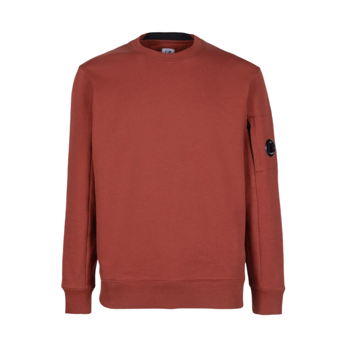 C.P. 컴퍼니 다이애그널 레이즈드 플리스 스웨트셔츠 헤나 브라운 - 23SS(C.P. Company Diagonal Raised Fleece Sweatshirt Henna Brown - 23SS) - 1