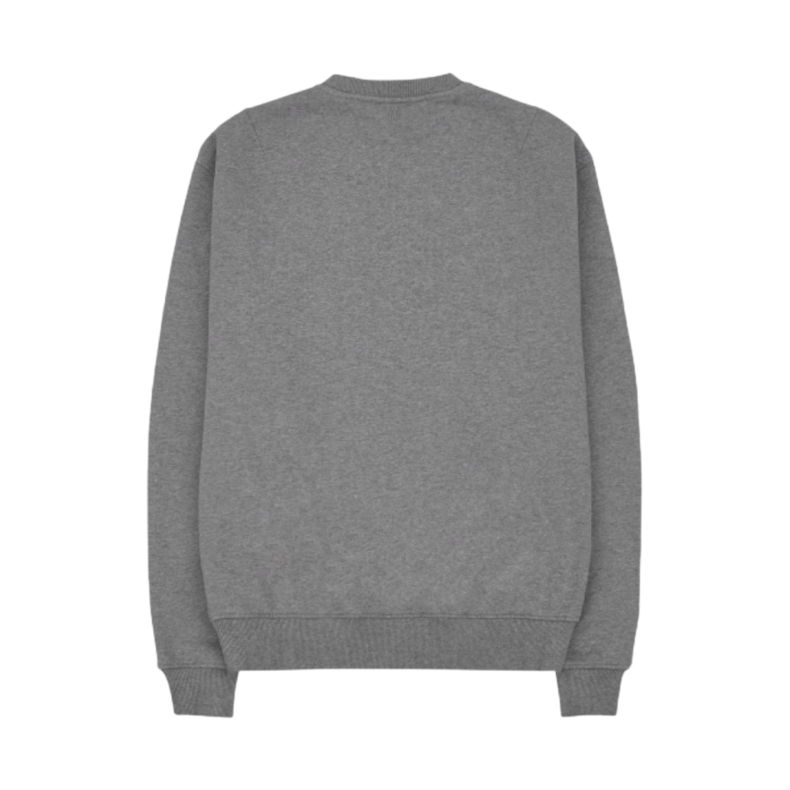 아미 스몰 하트 로고 스웨트셔츠 헤더 그레이 그리 신 - 21SS(AMI de Coeur Sweatshirt Heather Grey Gris Chine - 21SS) - 2