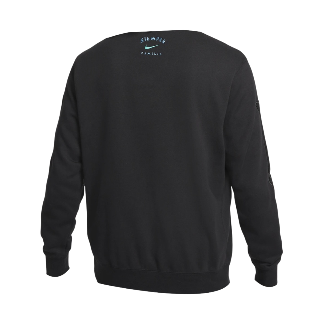 나이키 NSW 프렌치 테리 스웨트셔츠 시엠프레 파밀리아 블랙(Nike NSW French Terry Sweatshirt Siempre Famila Black) - 2