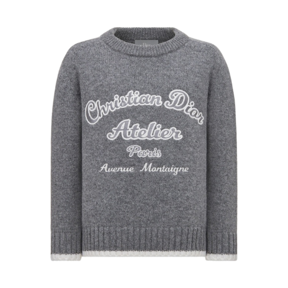 2SBK24PULA-Y929 (Kids) Dior Christian Dior Atelier Sweater Gray - 대표 이미지 #1