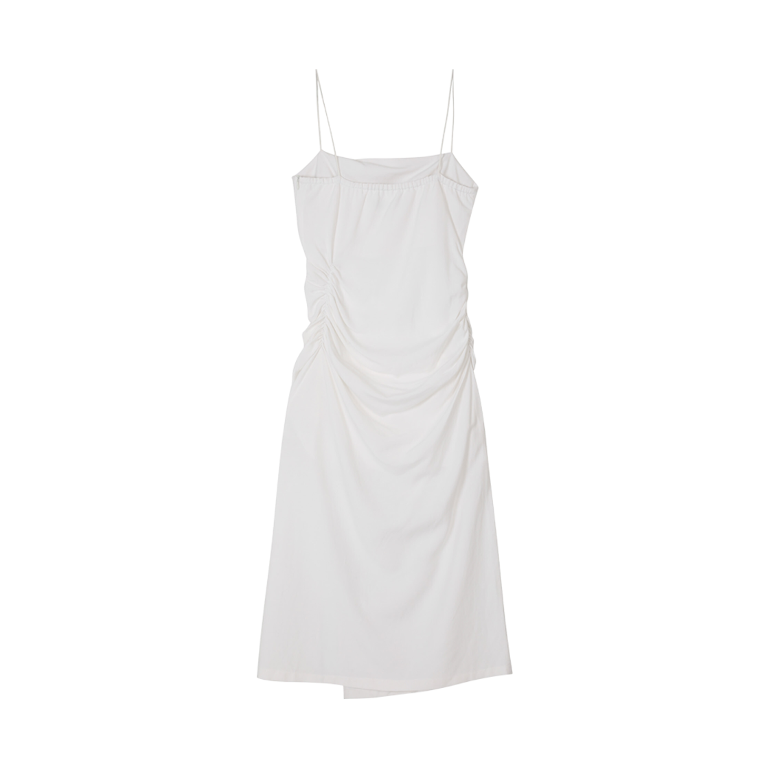 (W) 보헤미안 서울 셔링 리넨 슬릿 원피스 아이보리((W) Bohemian Seoul Shirring Linen Slit OPS Ivory) - 2