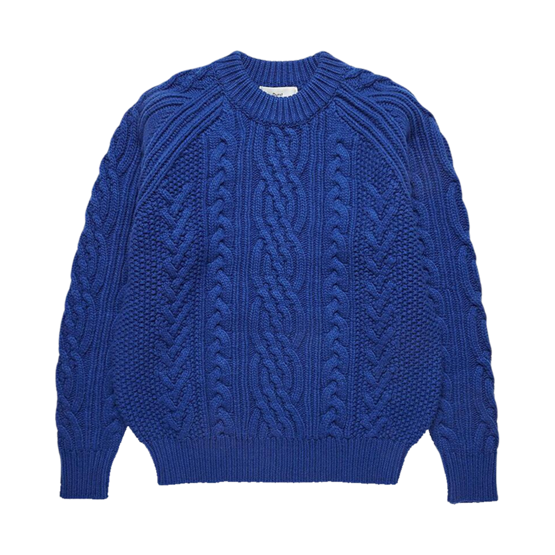 던스트 클래식 피셔맨 스웨터 로얄 블루(Dunst Classic Fisherman Sweater Royal Blue) - 1
