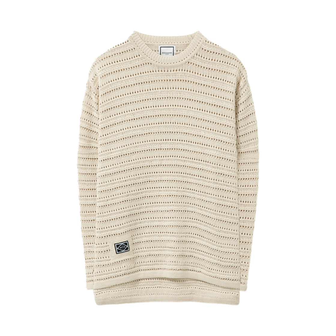 W251KN14524I Wooyoungmi Crochet Sweater Ivory - 25SS