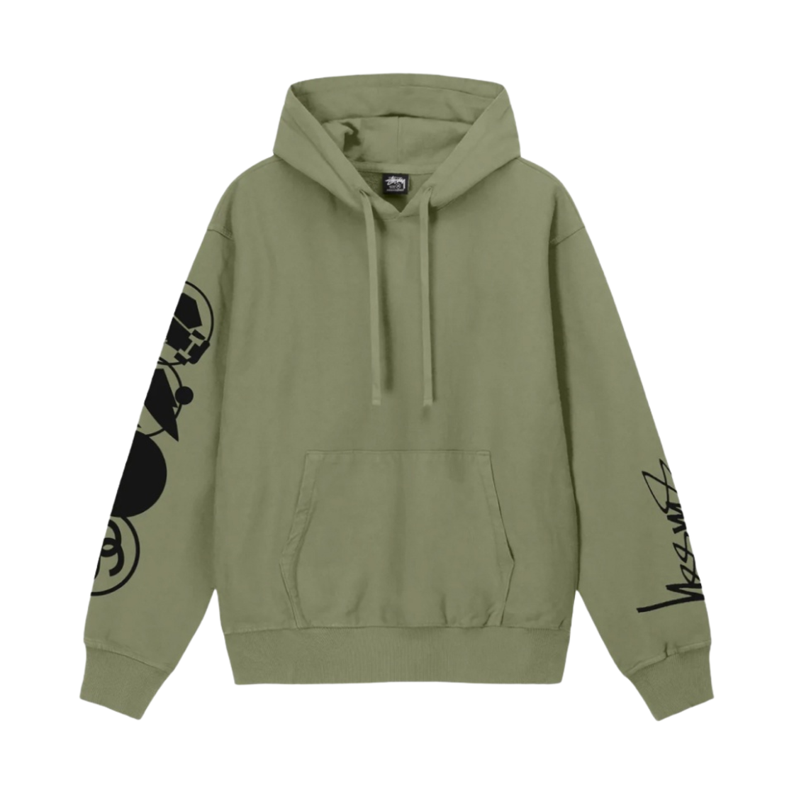 스투시 스택드 피그먼트 다이드 후드 아티초크(Stussy Stacked Pigment Dyed Hoodie Artichoke) - 1