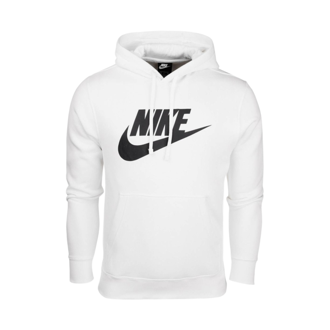 나이키 NSW 클럽 플리스 그래픽 풀오버 후드 화이트 - US/EU(Nike NSW Club Fleece Graphic Pullover Hoodie White - US/EU) - 1
