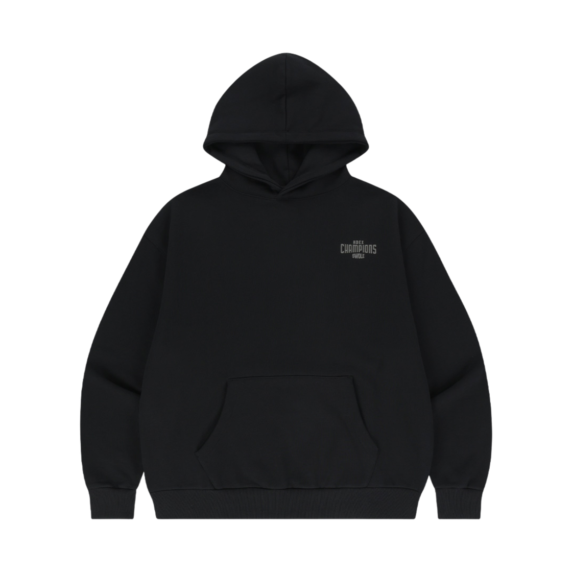 에이치덱스 챔피언스 기모 후디 블랙