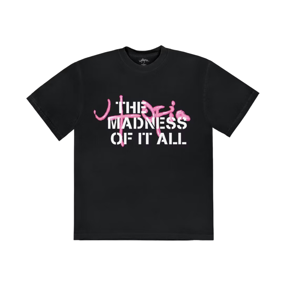 트래비스 스캇 x 세인트 마이클 유토피아 티셔츠 1B 블랙(Travis Scott x Saint Mxxxxxx Utopia T-Shirt 1B Black) - 1