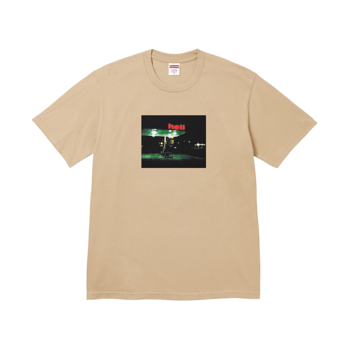- Supreme Hell T-Shirt Khaki - 23FW