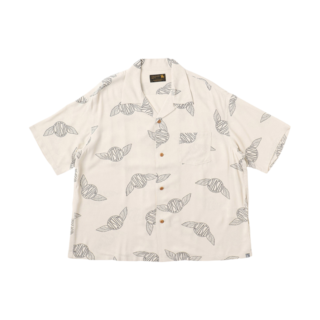 비즈빔 왈리스 숏슬리브 셔츠 아이보리(Visvim Wallis S/S Shirt Ivory) - 1