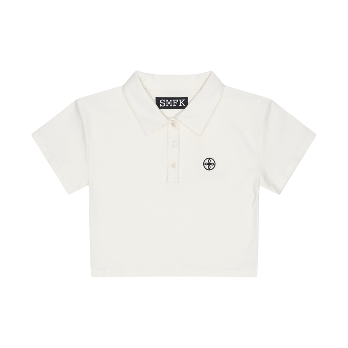 (W) 에스엠에프케이 캠퍼스 화이트 폴로 화이트((W) SMFK Campus White Polo White)