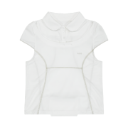 OJOS Detachable Collar T-shirt Off White