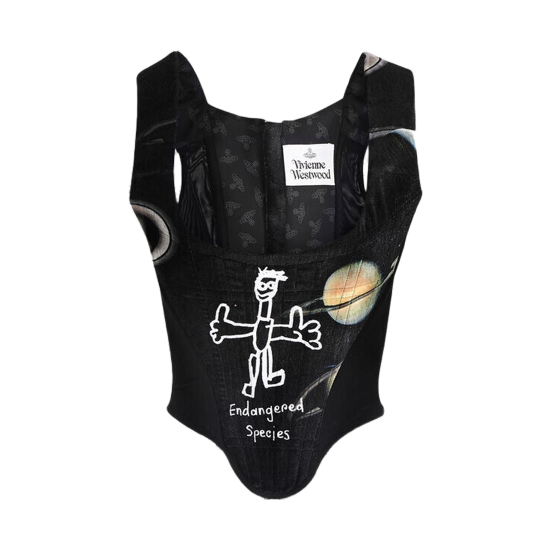 (W) 비비안 웨스트우드 클래식 포트레이트 코르셋 새턴((W) Vivienne Westwood Classic Portrait Corset Saturn) - 1