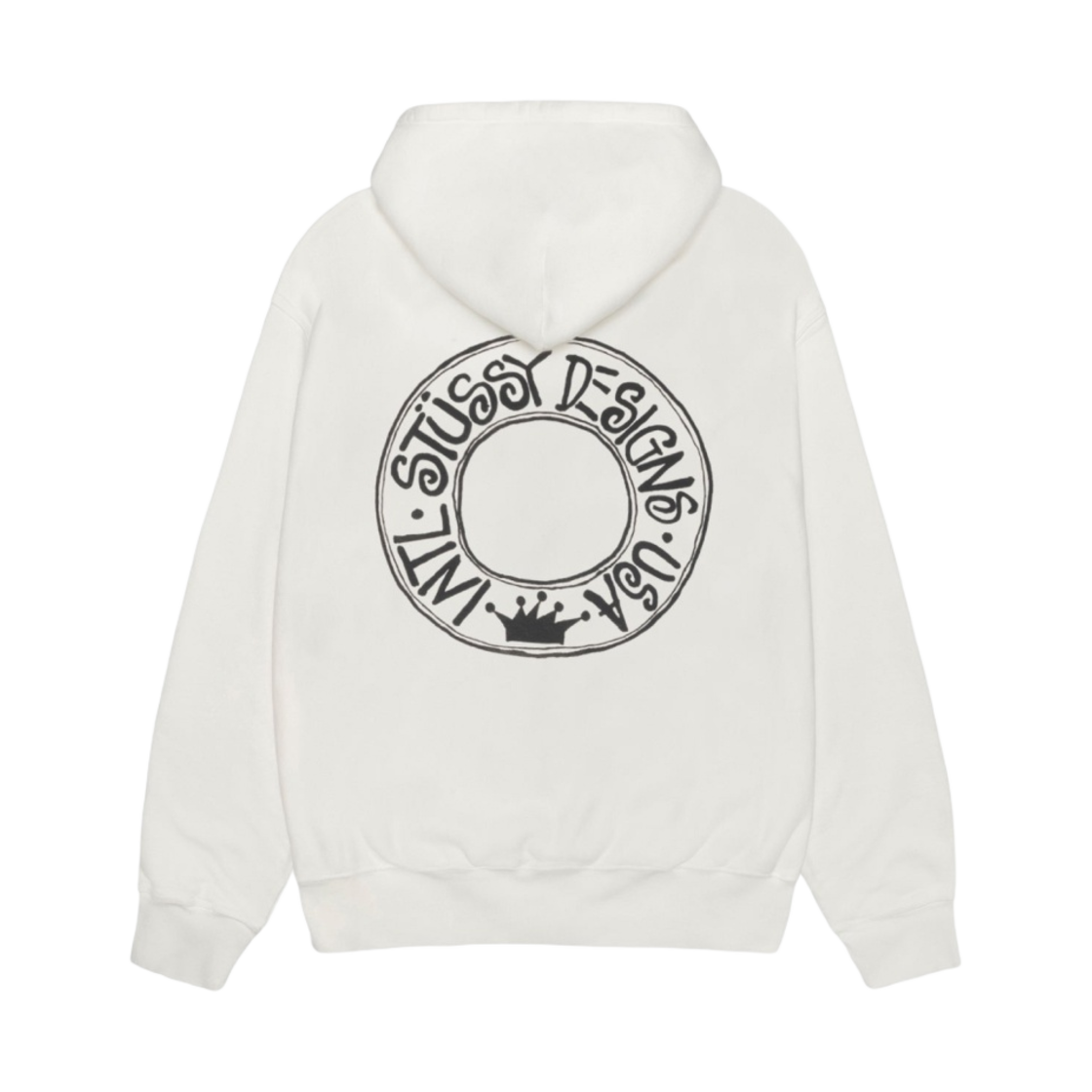 1925052/T Stussy Buana Pigment Dyed Hoodie Natural